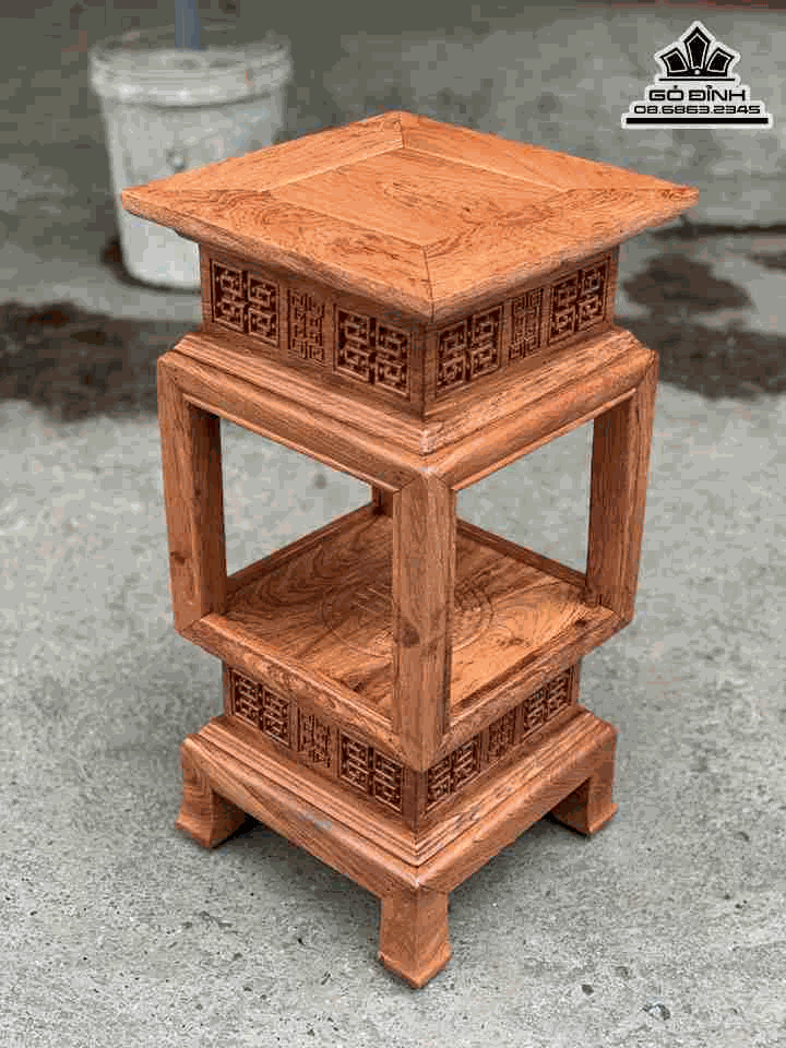 Đôn gỗ Hương Đá