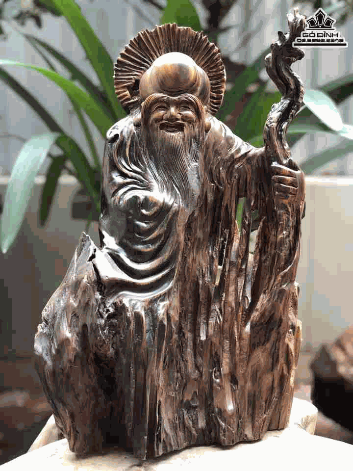 Tượng Ông Thọ - mang biểu tượng của niềm hạnh phúc