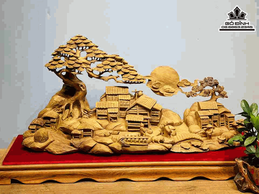 Tượng Tiểu cảnh làng quê
