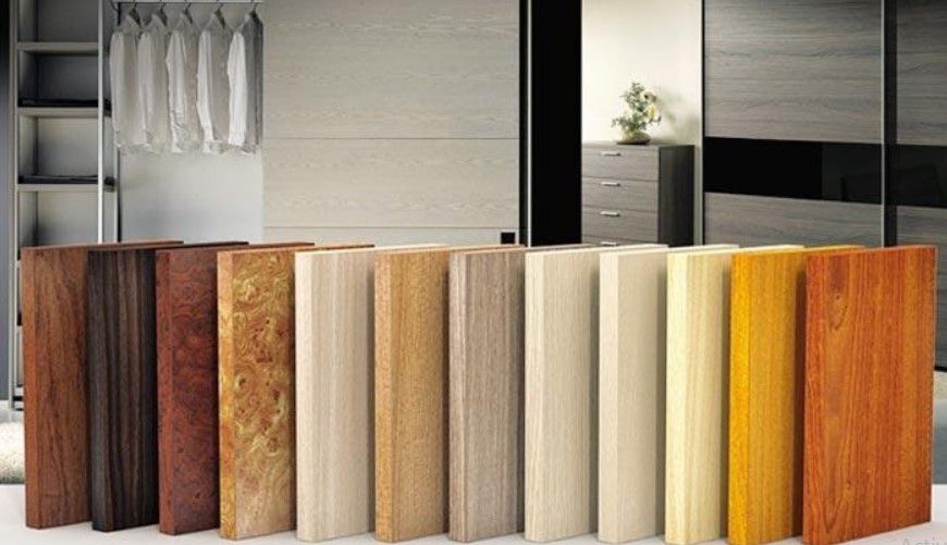Các loại gỗ MFC (Melamine Faced Chipboard)