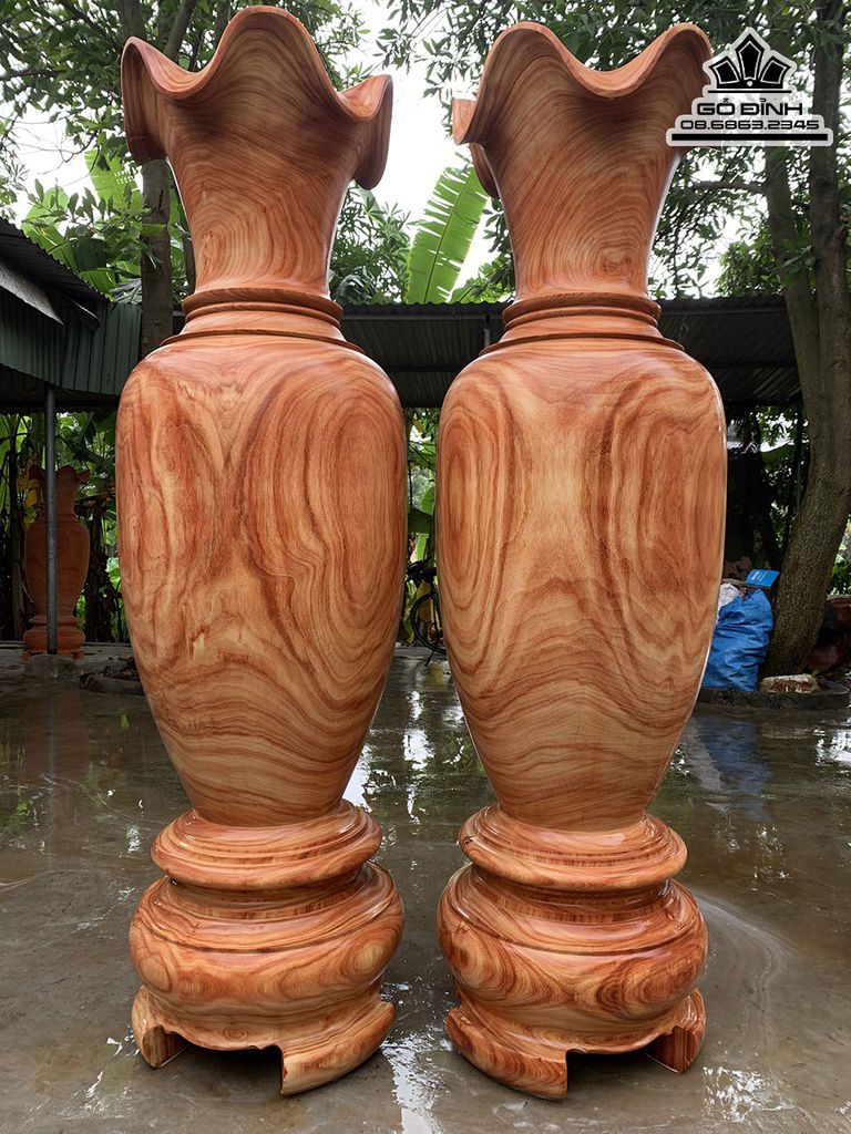 Lục Bình Gỗ Hương Đỏ