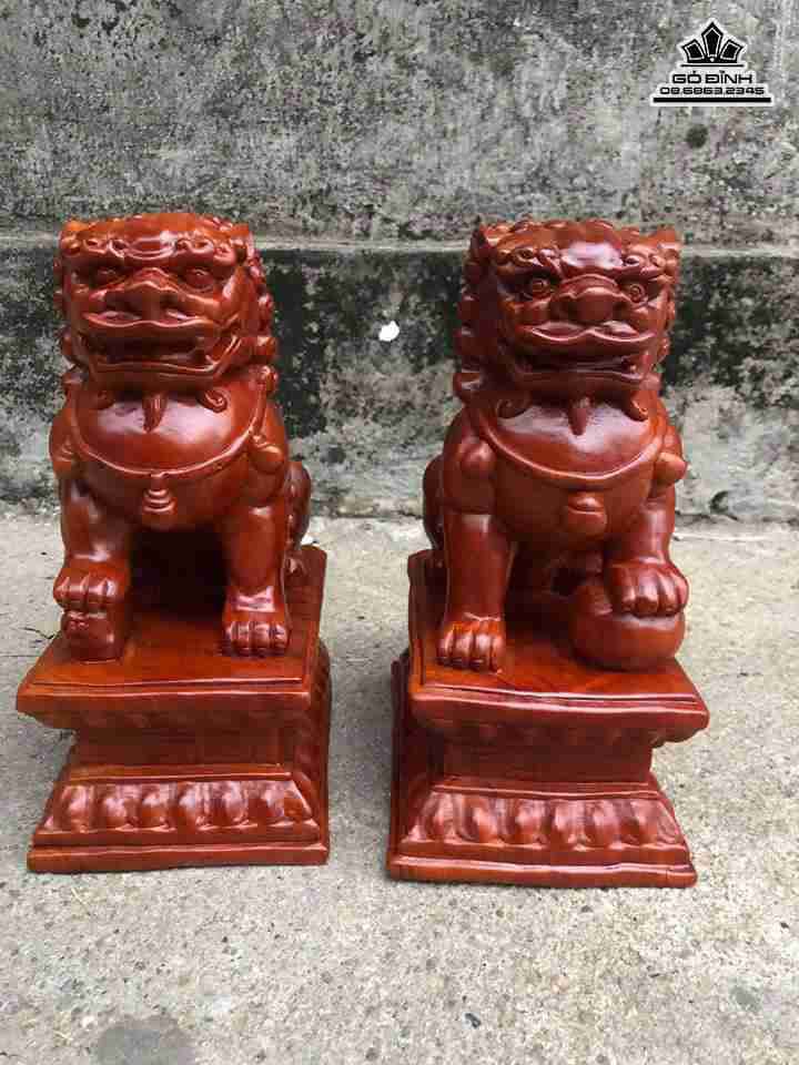 Tượng Tỳ Hưu gỗ - tính cách mạnh mẽ, cương trực và độc lập