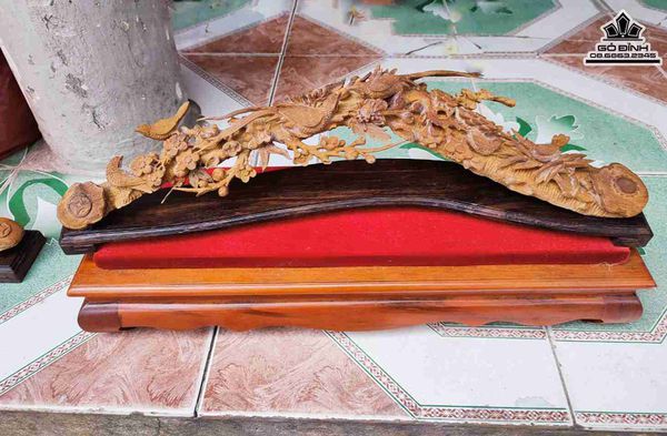Gậy Như Ý Gỗ Hoàng Đàn