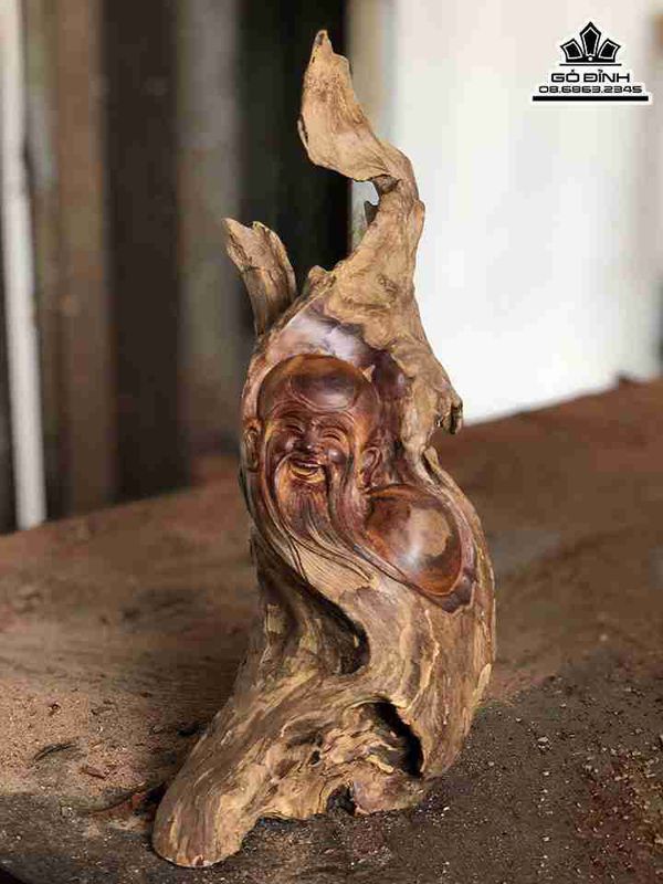 Tượng ông Thọ gỗ Hoàng Đàn