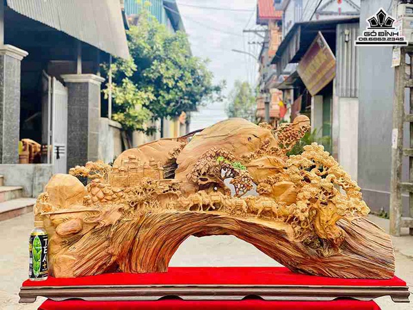 Con đường tơ lụa Gỗ Nhai Bách