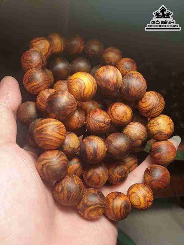 Vòng Tay 14 Hạt gỗ Sưa Bắc Vân - mang ý nghĩa phong thủy