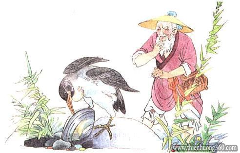 Hình ảnh Ngư Ông đắc lợi Hình ảnh Ngư Ông đắc lợi