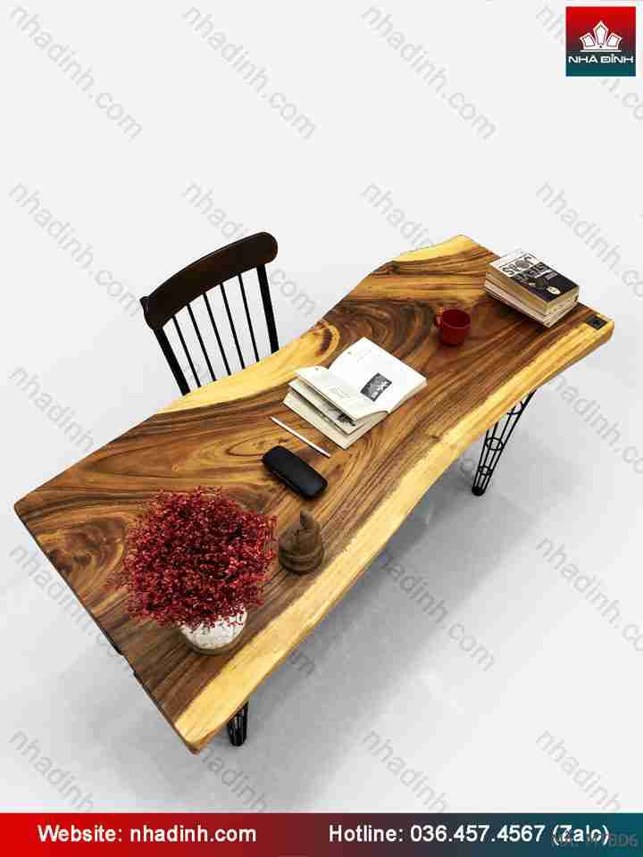 Mặt bàn gỗ Me Tây
