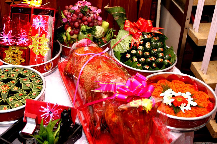 Con Heo trong sính lễ cưới truyền thống người Việt