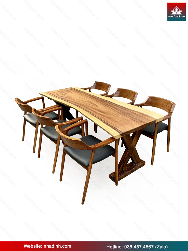 Bàn gỗ Me Tây - mang lại sự sang trọng, quý phái