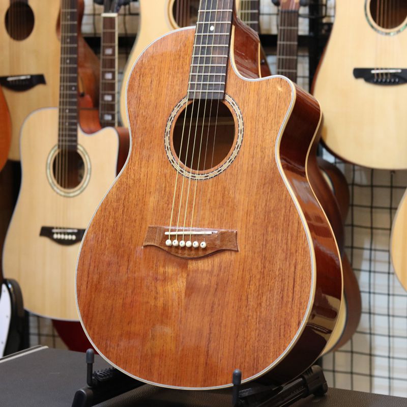 Đàn Guitar gỗ Hồng Đào sang trọng, độ bền cao, ít mối mọt 