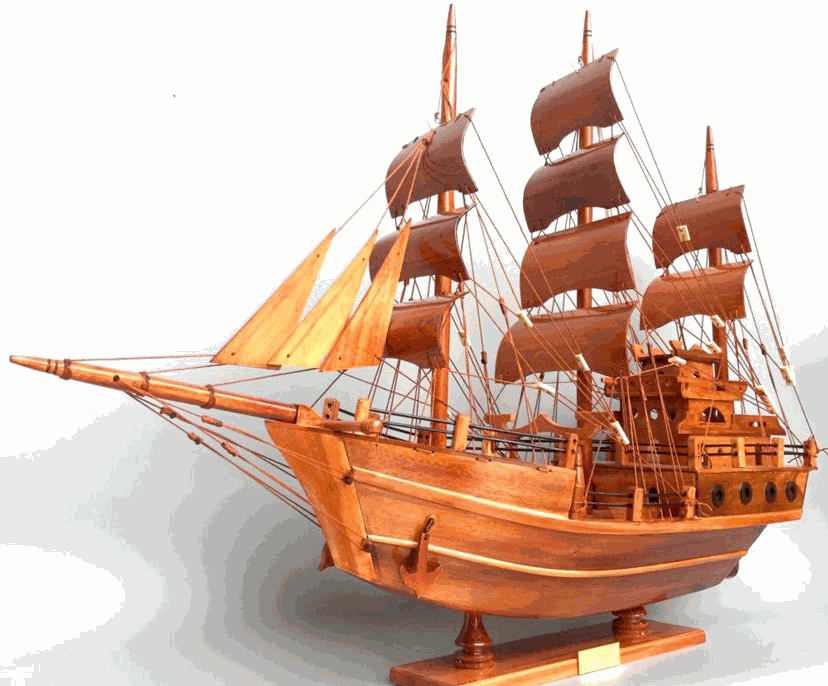 Thuyền Buồm Gỗ vật phẩm mang lại sự tinh tế và thành công