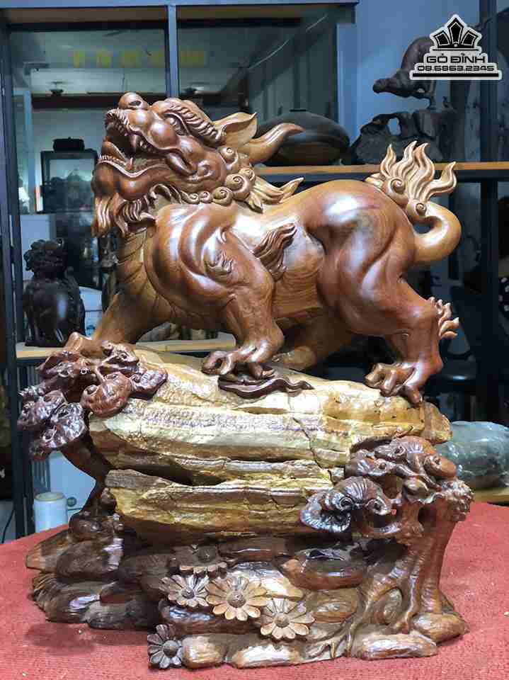Tỳ Hưu gỗ hay còn gọi là đứa con của Rồng