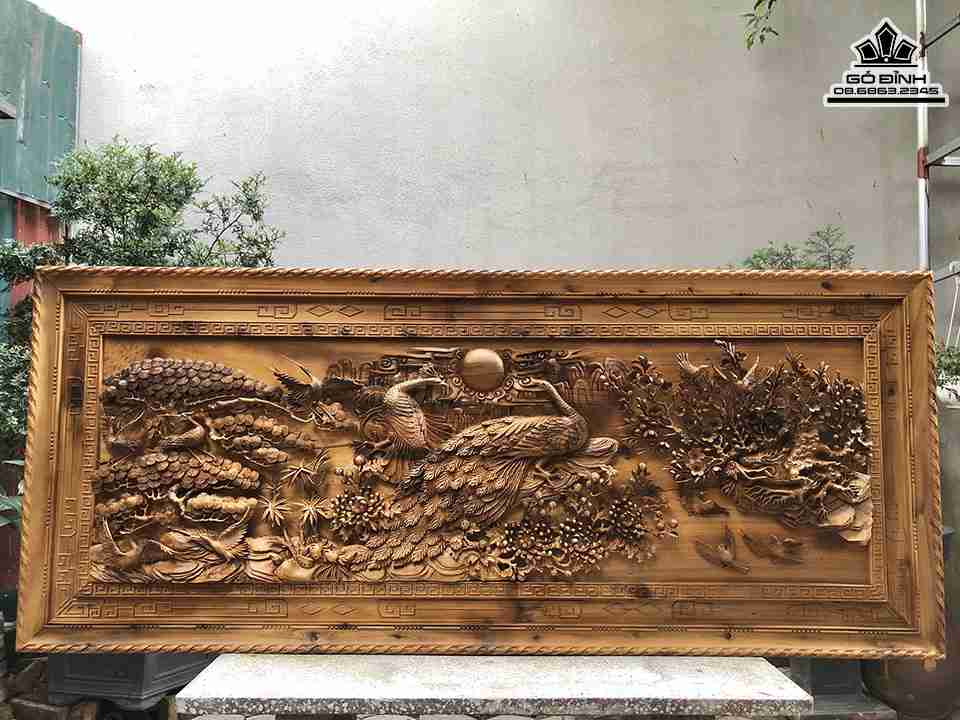 Tranh gỗ mỹ nghệ treo tường