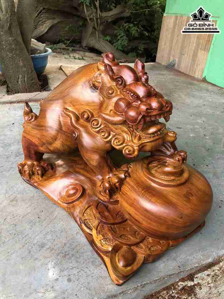 Tượng Nghê Gỗ Đỉnh