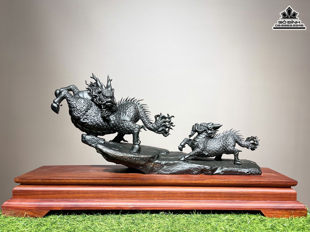 Tượng Kỳ Lân Mun Sừng