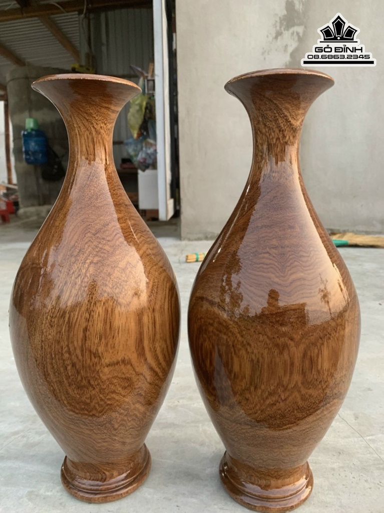 Cặp Chum Gỗ Ké