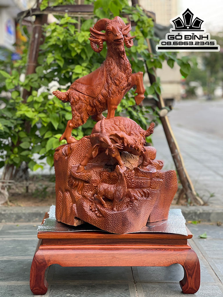 Tượng Tam Dương bằng đồng được xem là sự lựa chọn tốt nhất 