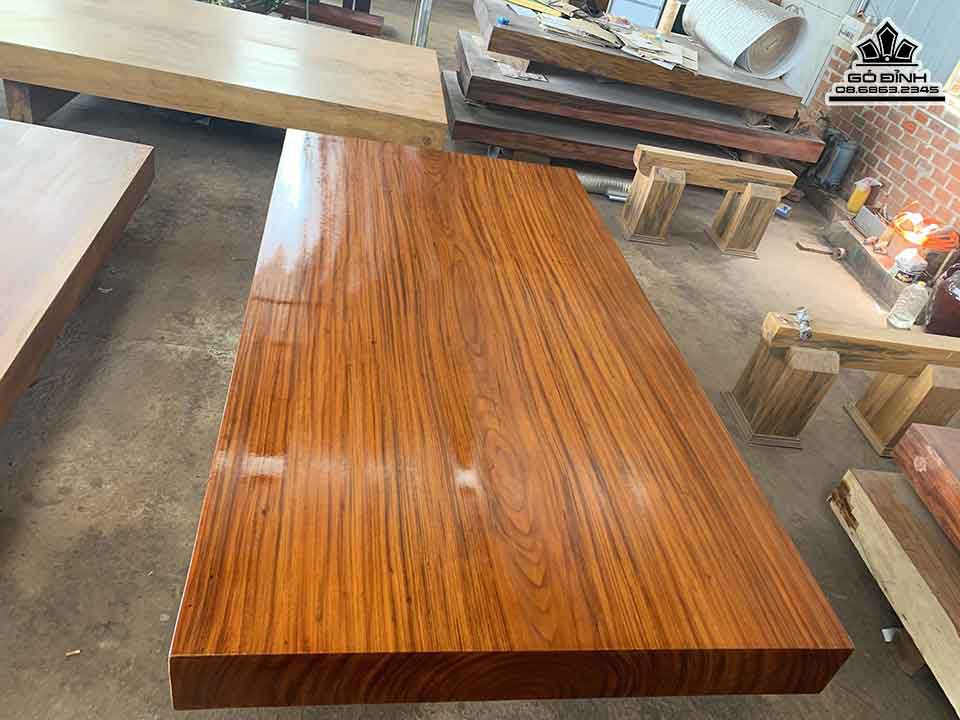 Sập Nguyên Tấm Gỗ Lim Nam Phi