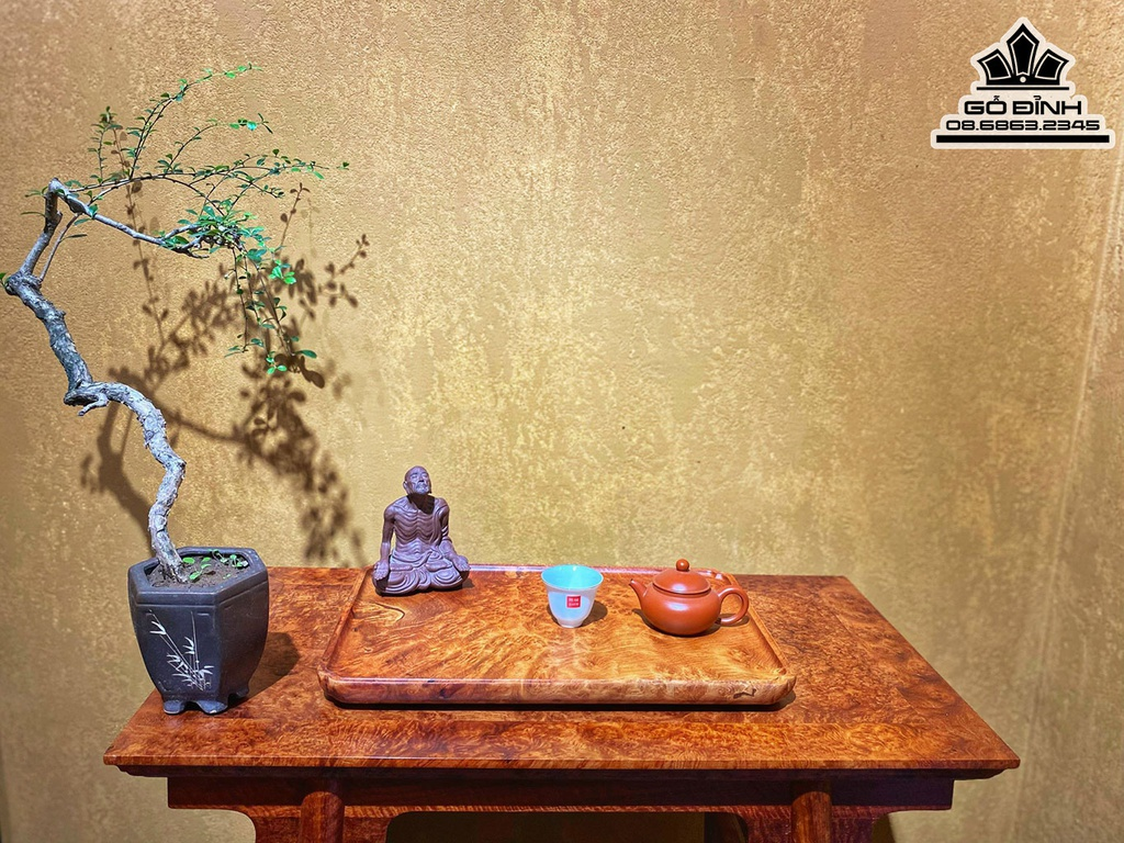 Khay trà gỗ với chất lượng tuyệt vời