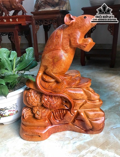 Tượng chuột phong thuỷ- nghệ thuật khắc tượng
