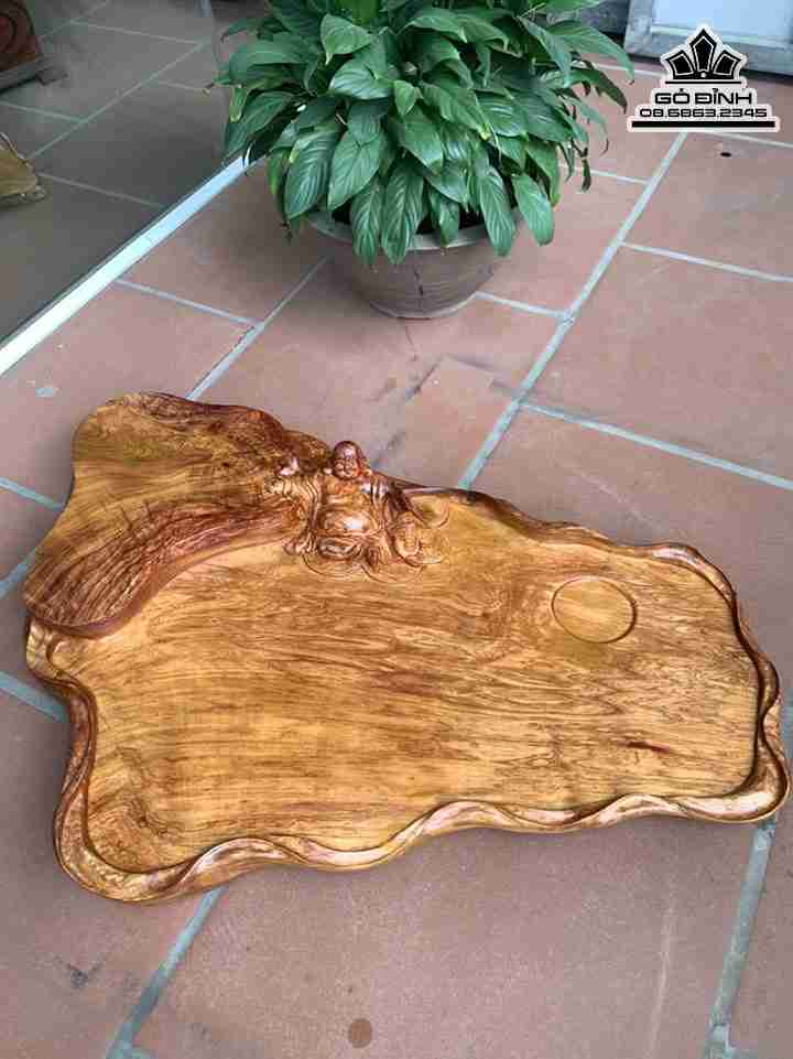 Khay trà gỗ hương đẹp tinh tế