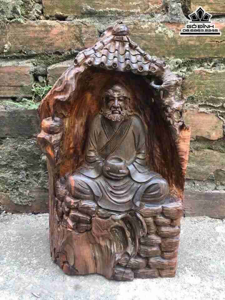 Tượng Đạt Ma Ngồi Thiền