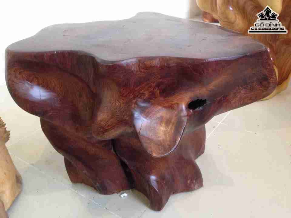  Đôn Gỗ Nguyên Khối Gỗ Hương