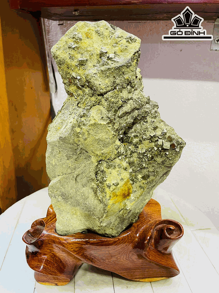 Đá Pyrite (Đá Vàng Găm)