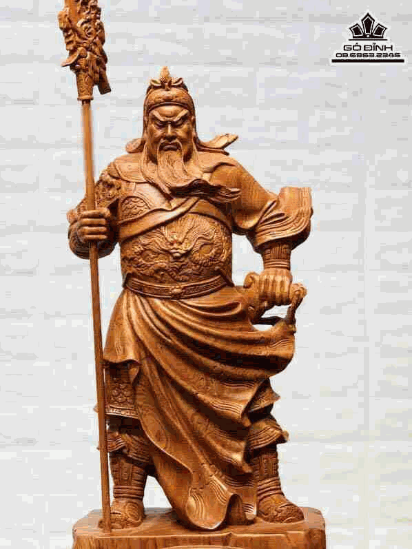 Tượng Gỗ Quan Công