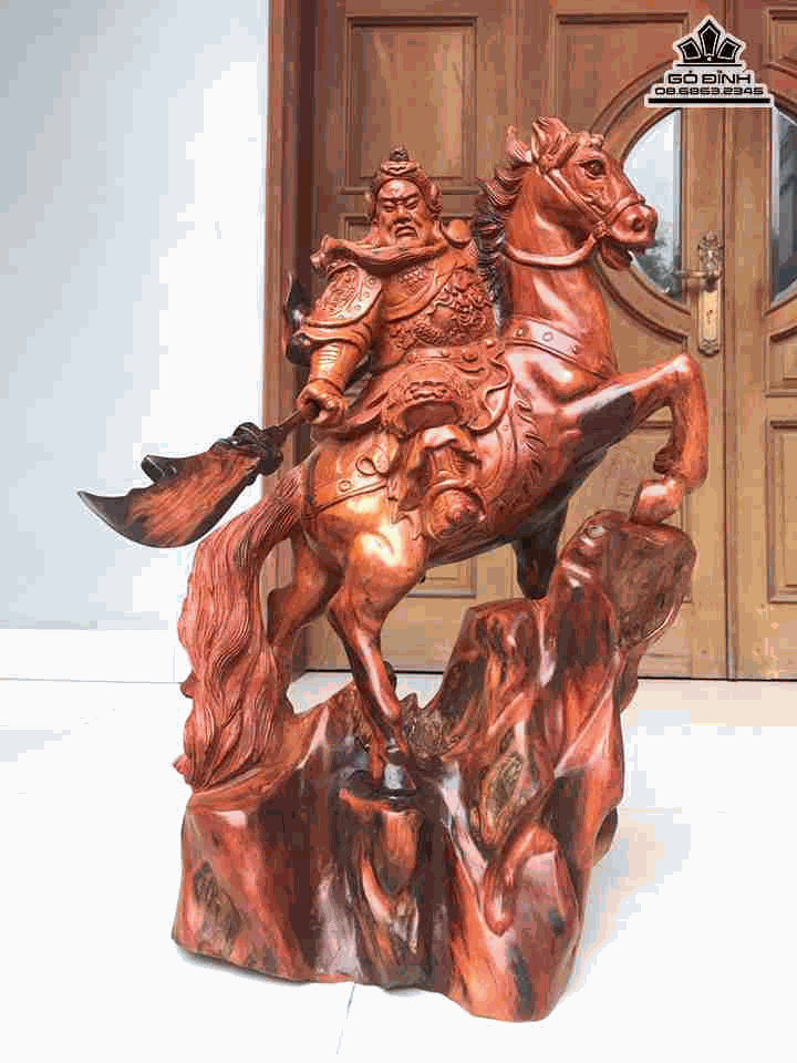 Tượng Gỗ Quan Công