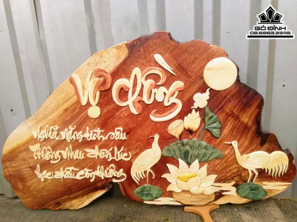 Tranh Chữ Vợ Chồng