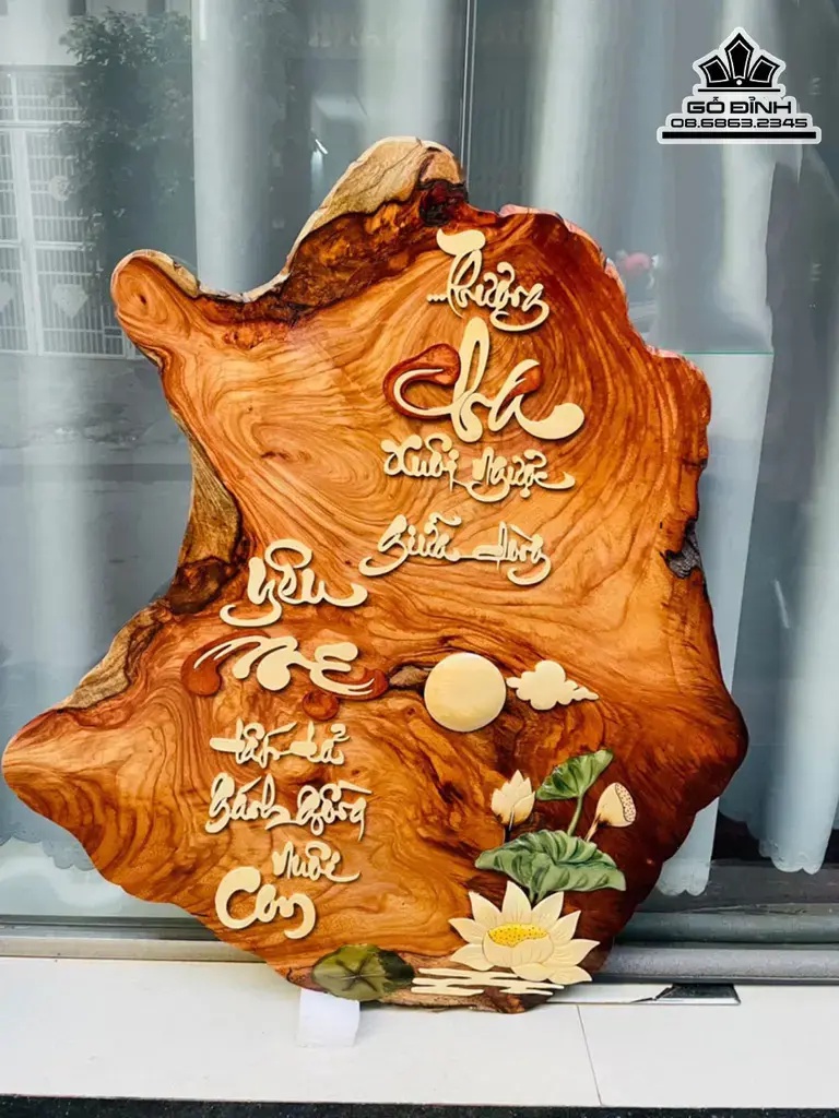 Tranh Chữ Cha Mẹ