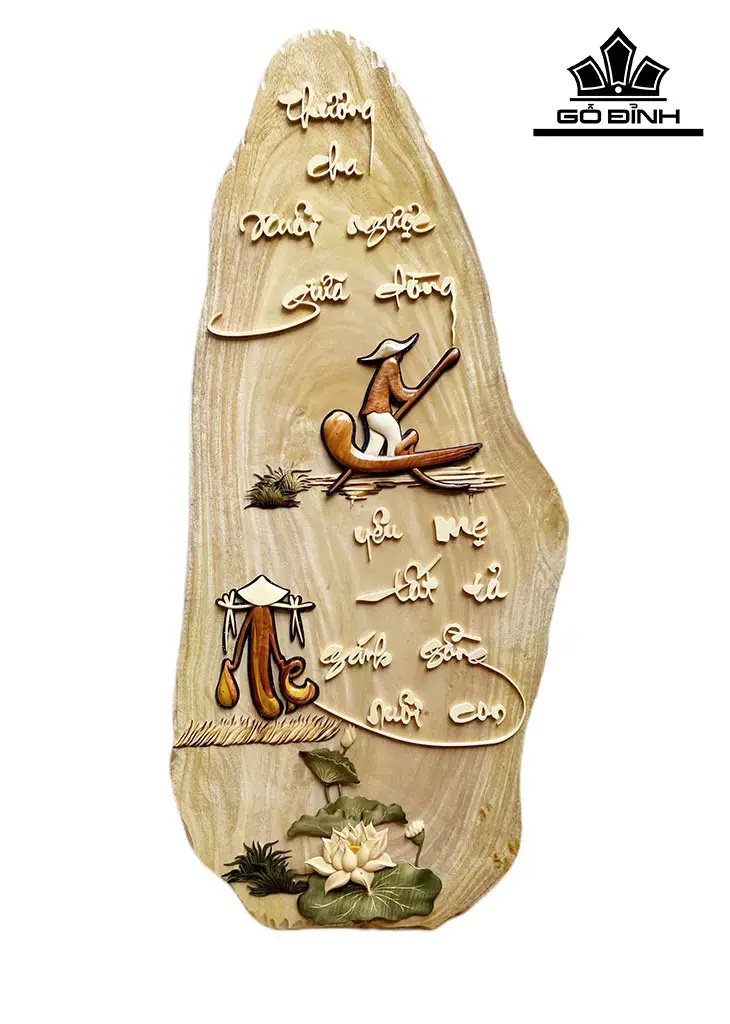 Tranh Chữ Cha Mẹ