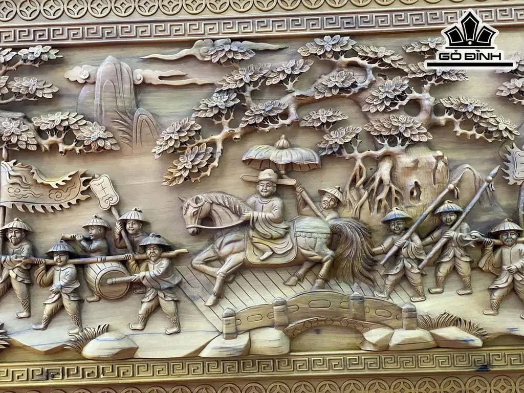 Tranh Vinh Quy Bái Tổ