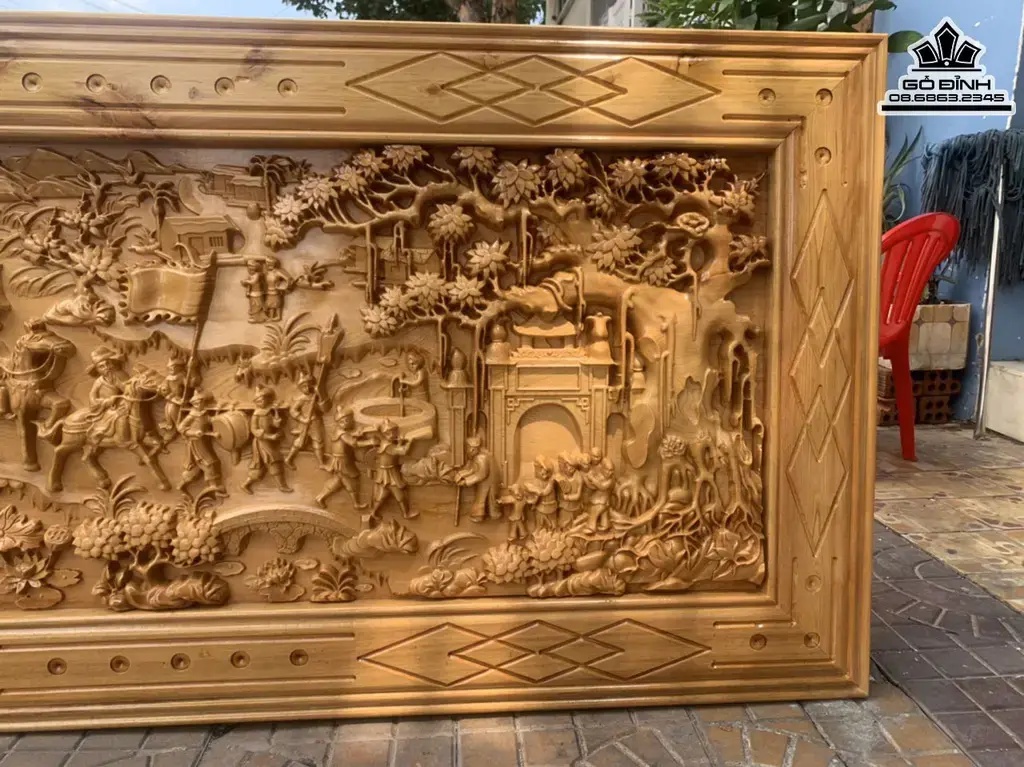 Tranh Vinh Quy Bái Tổ