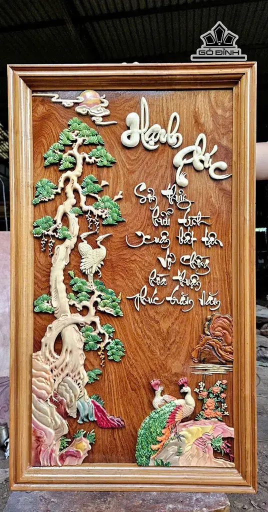 Tranh Chữ Hạnh Phúc