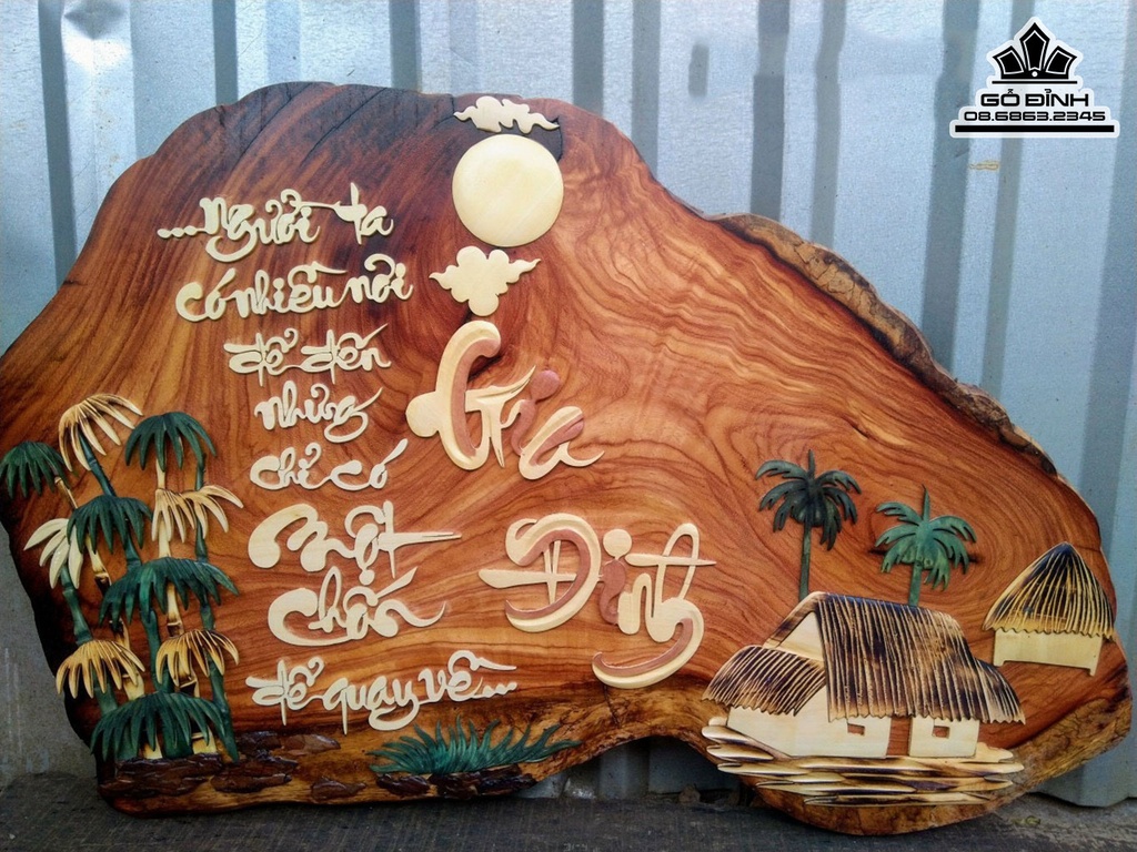 Tranh Chữ Gia Đình 