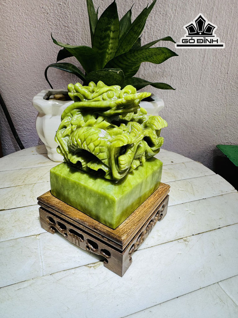 Ấn rồng đá phong thủy