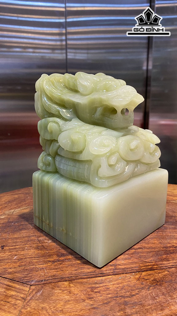 Ấn rồng đá phong thủy