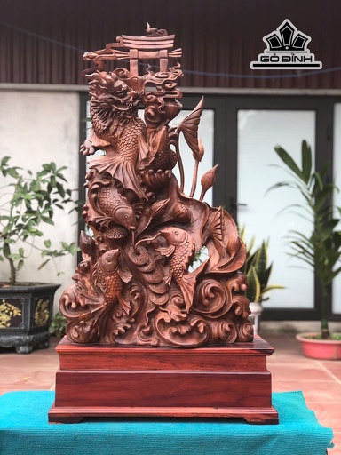 Tượng Cá Chép Hóa Rồng