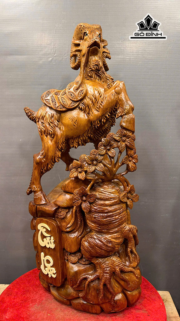 Tượng Dê Phong Thủy