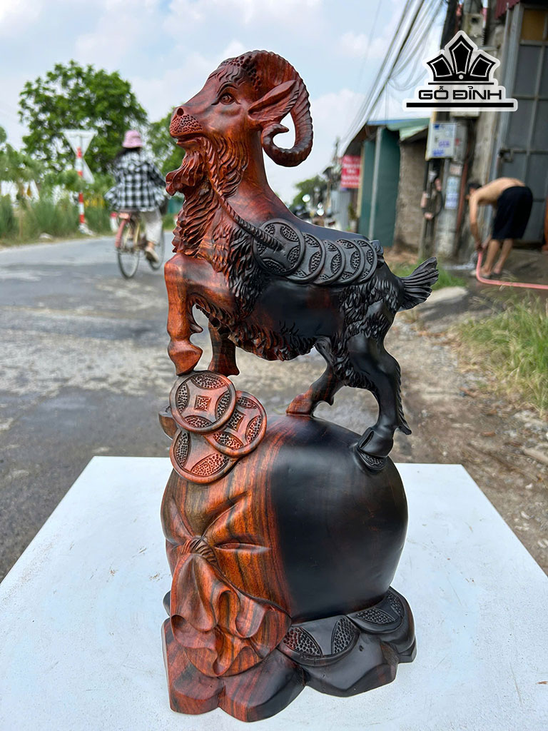Tượng Dê Phong Thủy