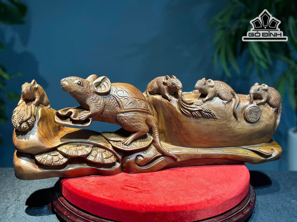 Tượng Chuột Phong Thủy 