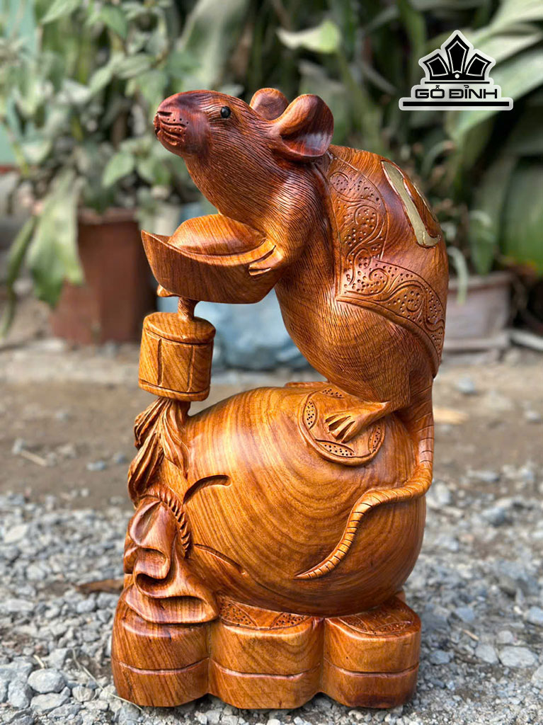 Tượng Chuột Phong Thủy 