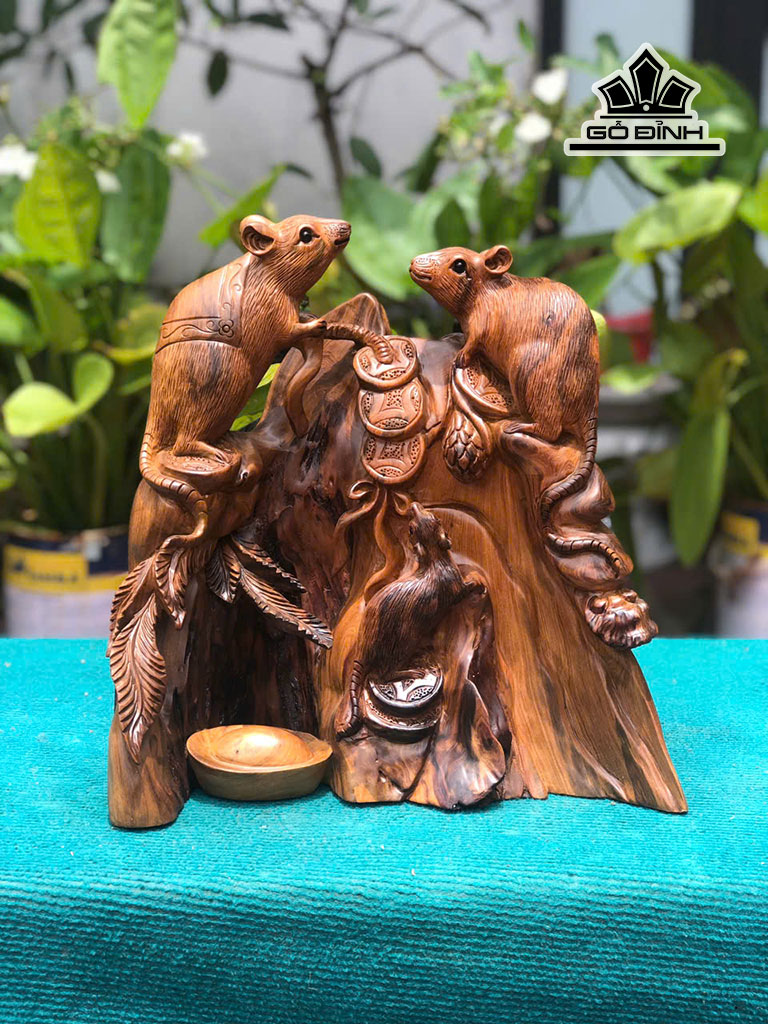 Tượng Chuột Phong Thủy 
