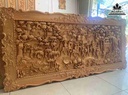 Tranh Vinh Quy Bái Tổ Gỗ Pơ Mu