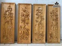 Tranh Tứ Bình Gỗ Pơ Mu 