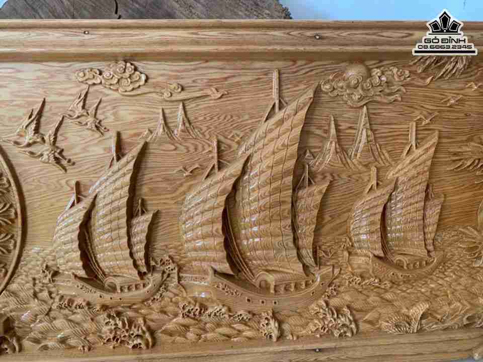 Tranh-Dong-Ho-Thuan-Buom-Xuoi-Gio
