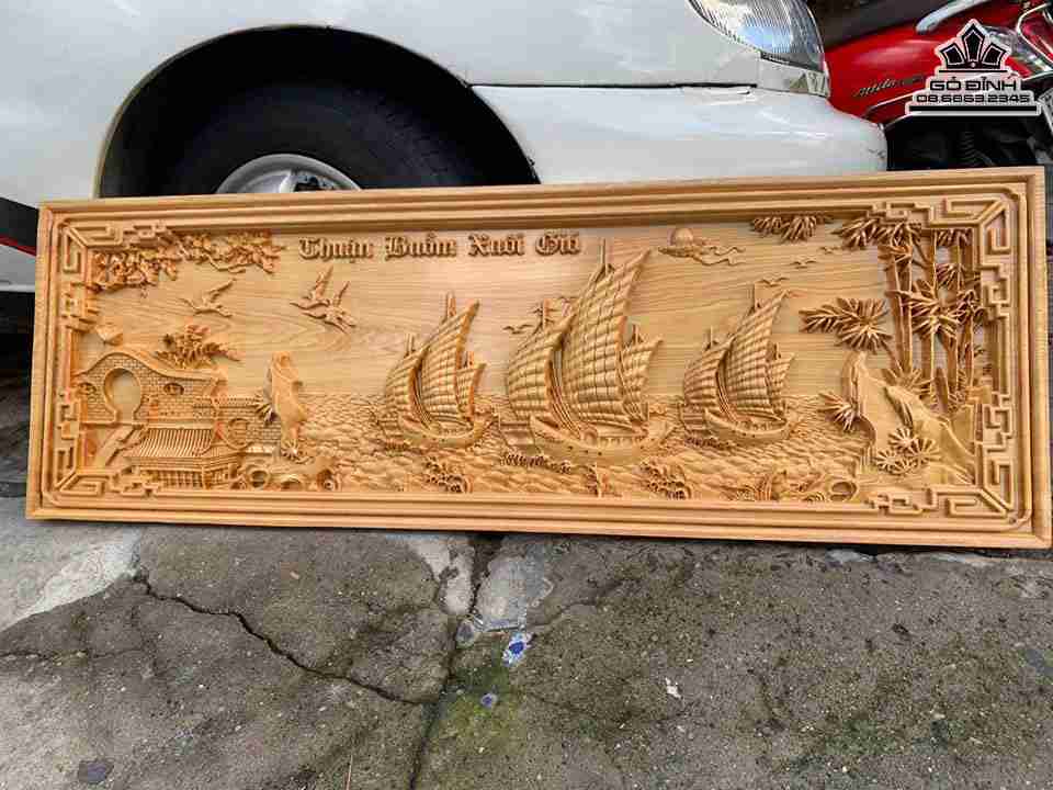 Tranh-Thuan-Buom-Xuoi-Gio-Go-Po-Mu